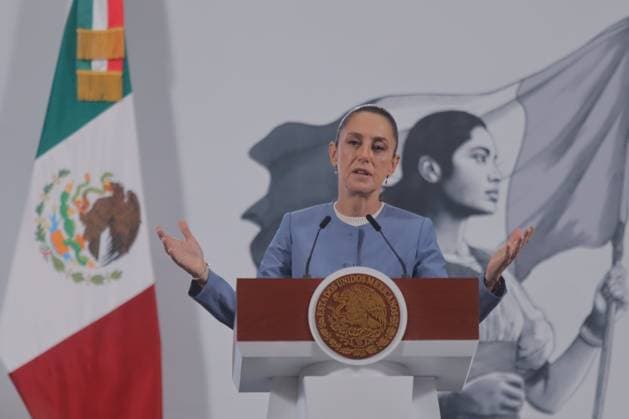 Mexico, Claudia Sheinbaum Press conference in Mexico City