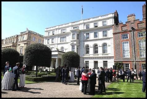 Coronation of Charles III - Prince Charles King Charles III - Clarence House Residence in London