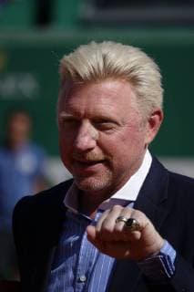 Boris Becker receives Hall of Fame Ring at Monte Carlo Tennis Tournament