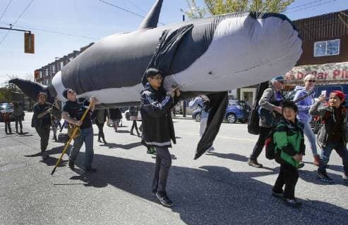 Canada: Earth Day Parade in Vancouver