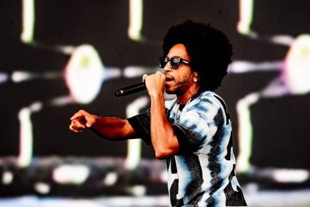 Outside Lands music festival in San Francisco, Ludacris concert