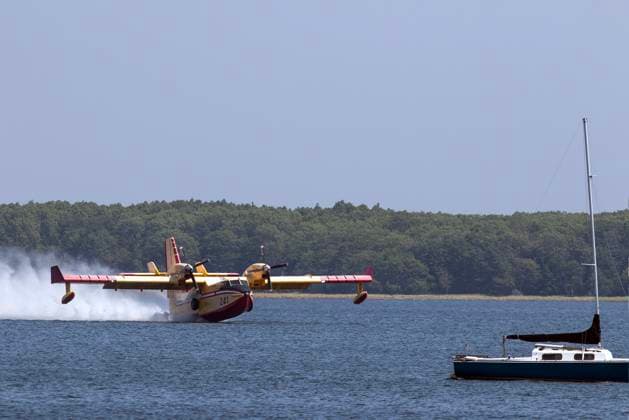 Canada, forest fires in Irishtown