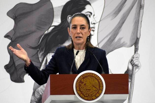 Mexico, Claudia Sheinbaum Press conference in Mexico City