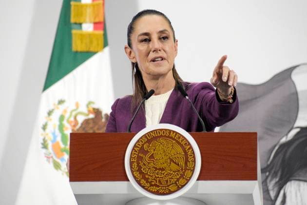 Mexico, Claudia Sheinbaum Press conference in Mexico City