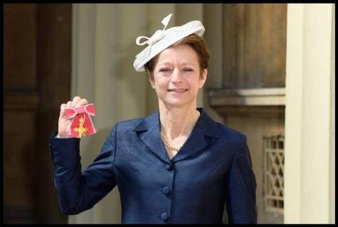 Award ceremony at Buckingham Palace