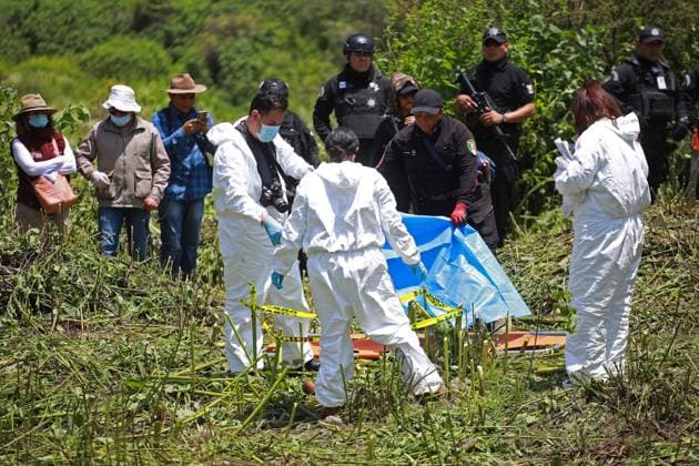 Mexico, bodies found during search for missing persons in the Sierra de Guadalupe