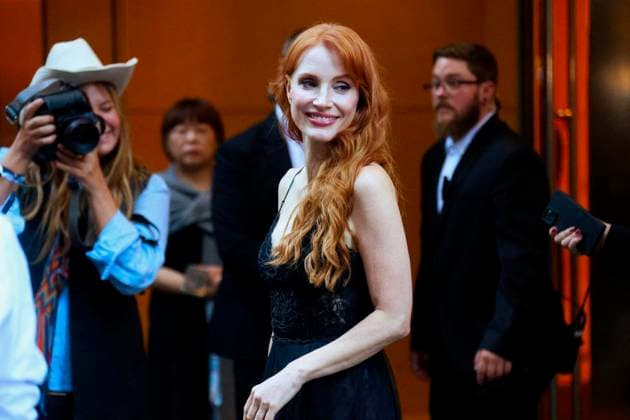 New York Fashion Week, guests at the Ralph Lauren fashion show