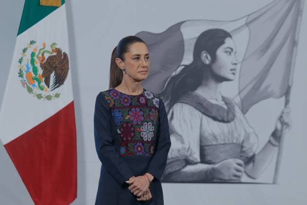 Mexico, Claudia Sheinbaum Press conference in Mexico City