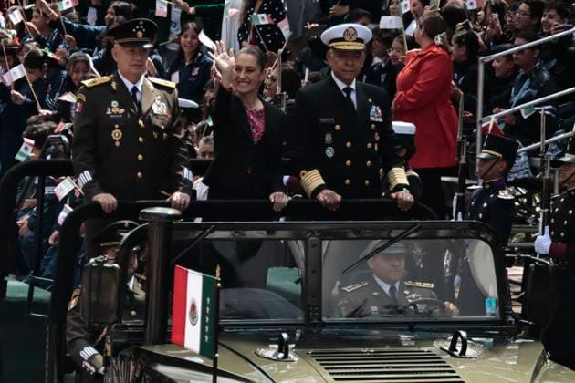 Mexico, Claudia Sheinbaum at Boy Heroes Day celebrations in Mexico City