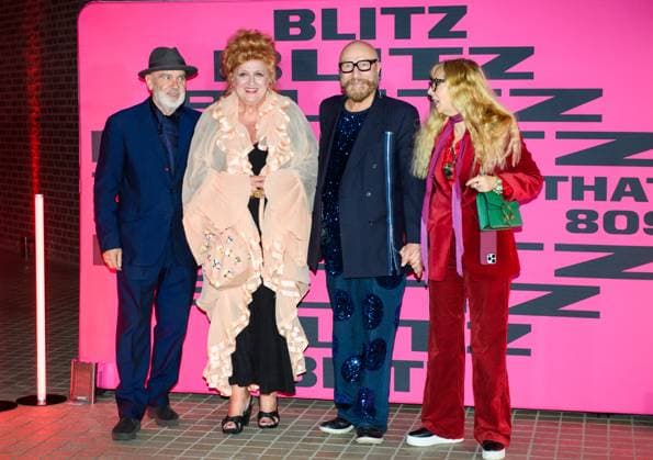 The Blitz Club exhibition opening at the Design Museum in London, Red Carpet