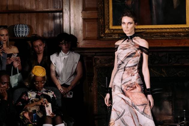 London Fashion Week, Genaro Rivas x A Golden Shroud fashion show
