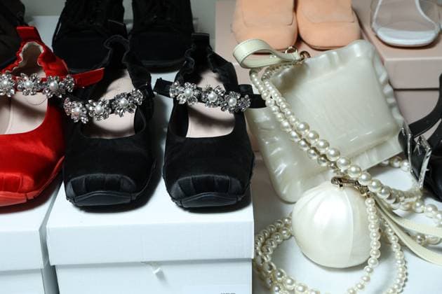 London Fashion Week, backstage at Simone Rocha fashion show