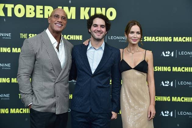 The Smashing Machine premiere in Berlin