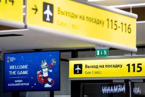 Moscow, Sheremetyevo Airport opens Terminal B for Football World Cup