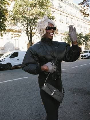Paris Fashion Week, guests at the Weinsanto fashion show