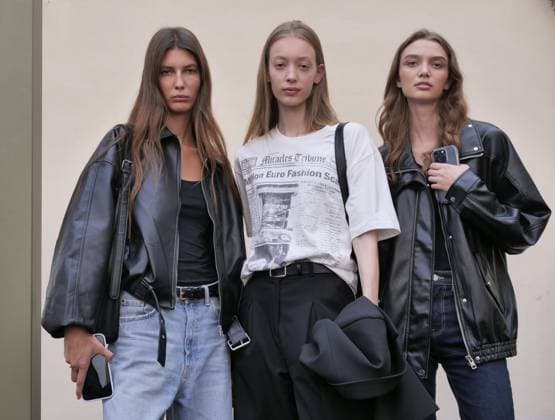 Milan Fashion Week, Model Streetstyle