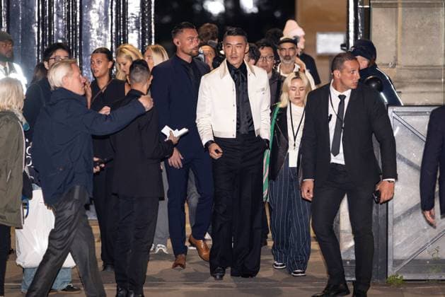 Paris Fashion Week - Guests at the L Oreal fashion show