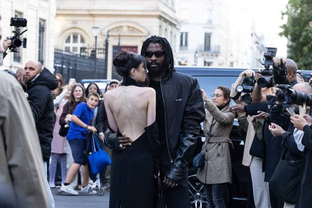 Paris Fashion Week, guests of the Courreges fashion show