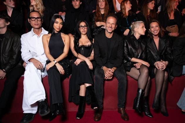 Paris Fashion Week, guests of the Etam fashion show