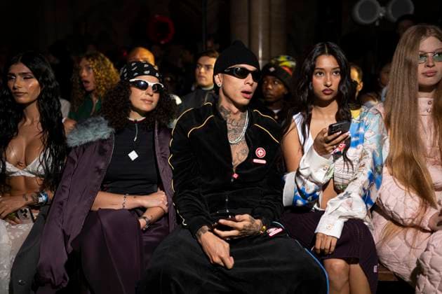 Paris Fashion Week, guests of the Casablanca fashion show