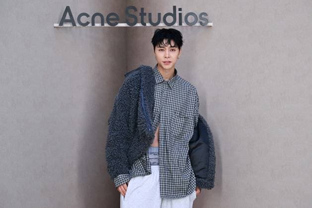 Paris Fashion Week, guests at the Acne Studios fashion show