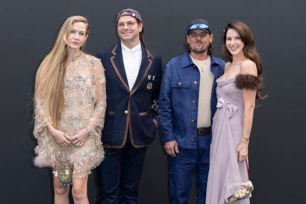 Paris Fashion Week, guests at the Valentino fashion show