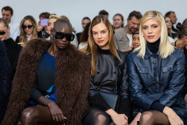 Paris Fashion Week, guests at the Akris fashion show