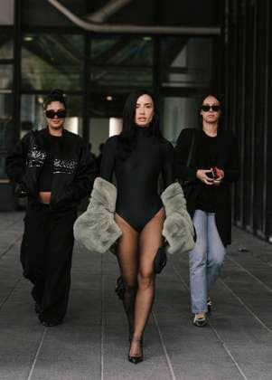 Paris Fashion Week, guests of the Coperni fashion show