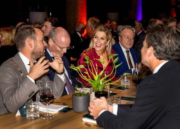 Queen Maxima of the Netherlands at the King Willem I Award Ceremony in Breda