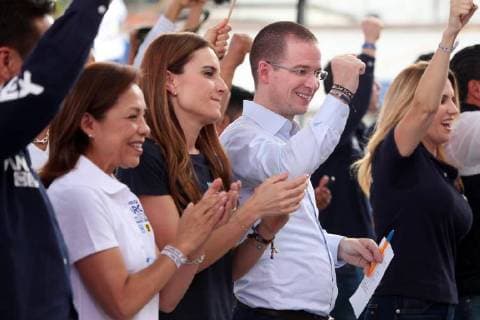 Mexico, election campaign with presidential candidate Anaya