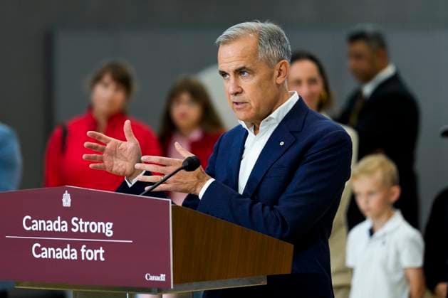 Canada, Mark Carney visits community centre in Ottawa