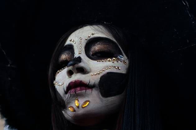 Mexico, preparations for the Day of the Dead in Mexico City