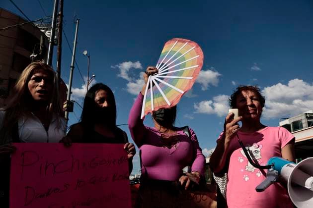 Mexico, sex workers demonstrate in Mexico City