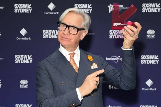 Paul Feig receives the inaugural SXSW Sydney Screen Pioneer Award