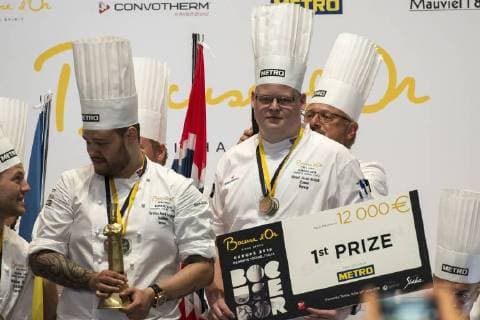 Award Ceremony of the European Cooking Championship Bocuse d Or Europe in Turin