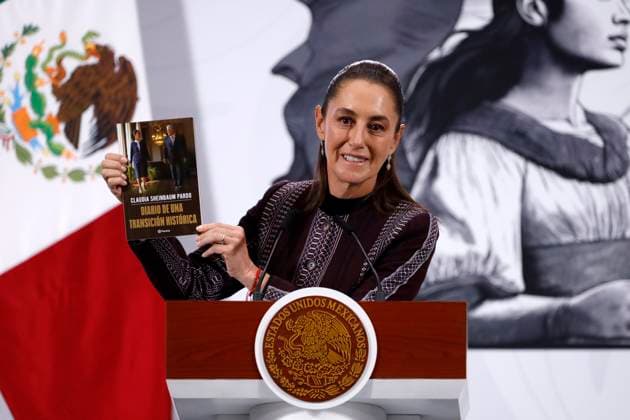 Mexico, Claudia Sheinbaum Press conference in Mexico City