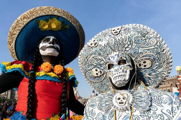 Mexico, Day of the Dead in Mexico City