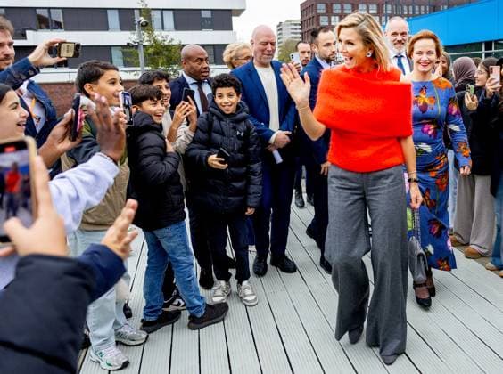 Queen Maxima visits Haarlem