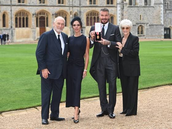 Great Britain, David Beckham knighted