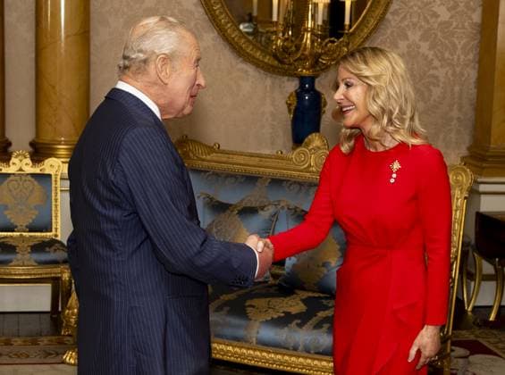 An audience with King Charles at Buckingham Palace