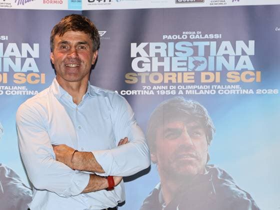 Kristian Ghedina premiere in Rome