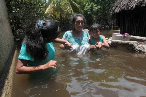 Mexico: Floods after heavy rainfall in Chumpon