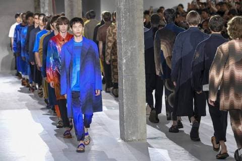 Paris Fashion Week - Dries Van Sheet Music Fashion Show