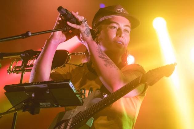 Tash Sultana concert in Sao Paulo