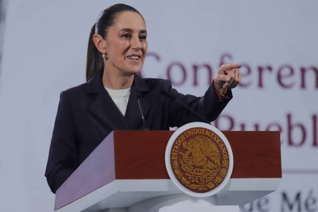 Mexico, Claudia Sheinbaum Press conference in Mexico City