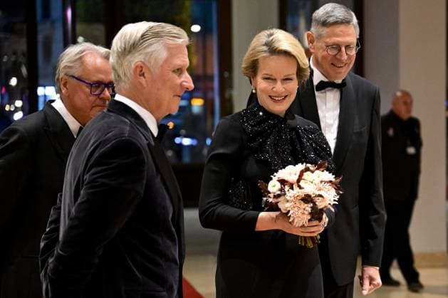 King Philippe and Mathilde at the King Baudouin Foundation Gala in Antwerp