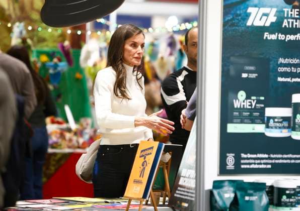 Queen Letizia of Spain visits BioCultura trade fair in Madrid