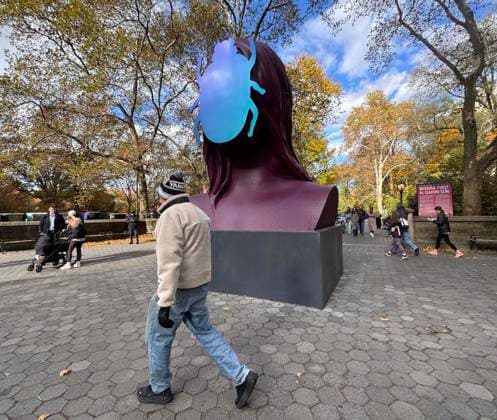 Sculpture by Monira Al Qadiri in New York