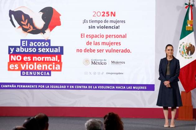 Mexico, Claudia Sheinbaum Press conference in Mexico City