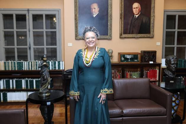 Ana Maria Goncalves takes seat number 33 at the Brazilian Academy of Letters